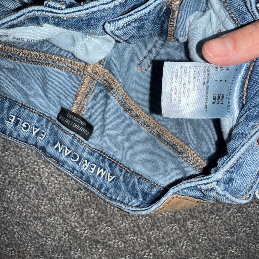 American Eagle Outfitters Blue Straight Leg Jeans